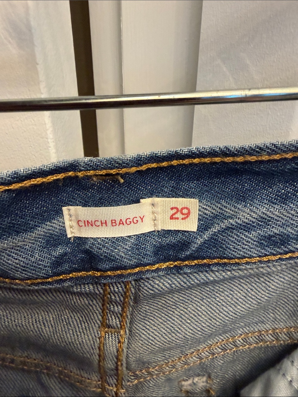 Levi's Faded Blue Wide-Leg jeans - Picture 3 of 8